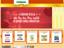 Tablet Screenshot of fariman.com.br
